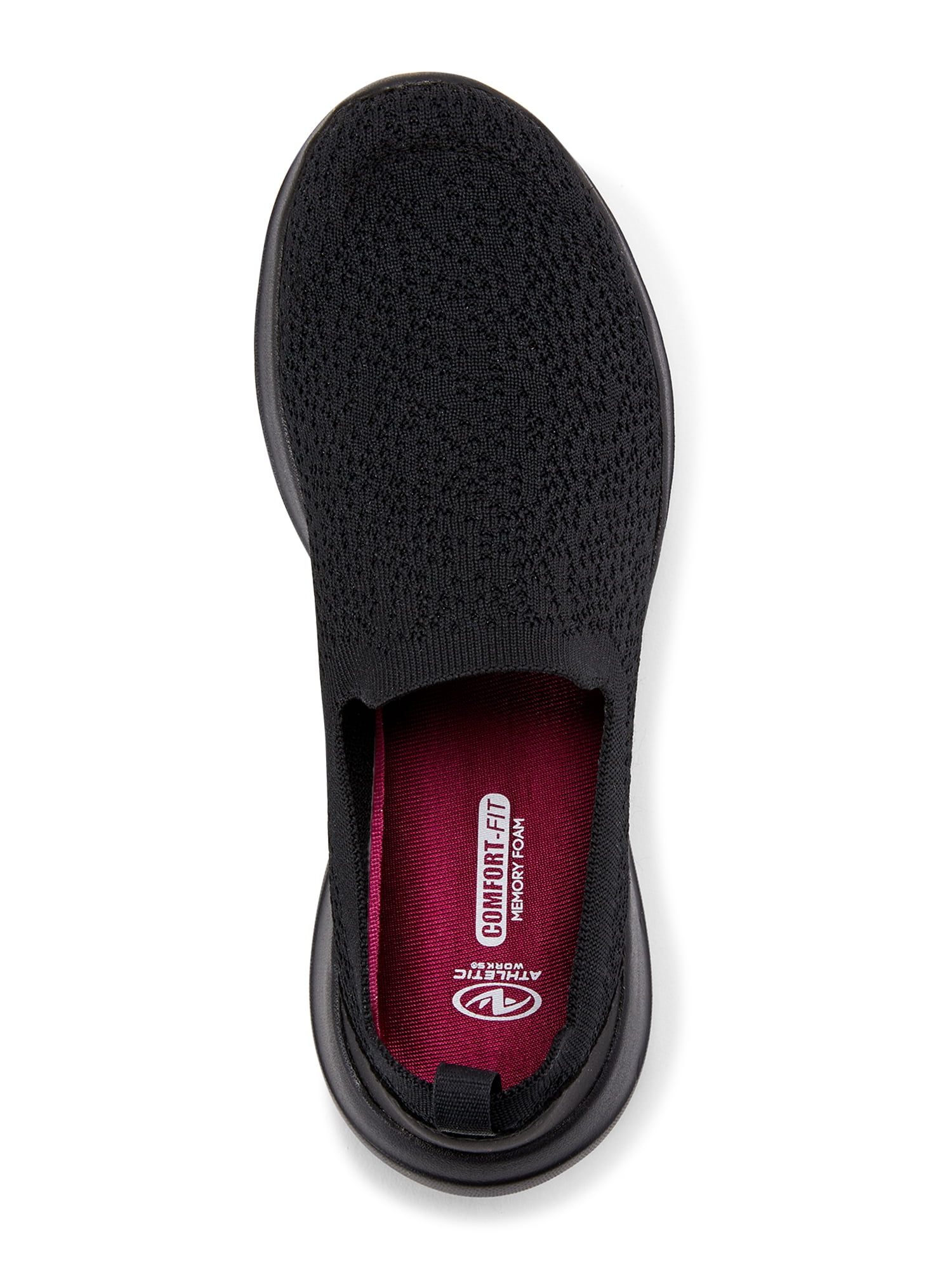 Athletic Works Women's Wide Width Slip On Shoes