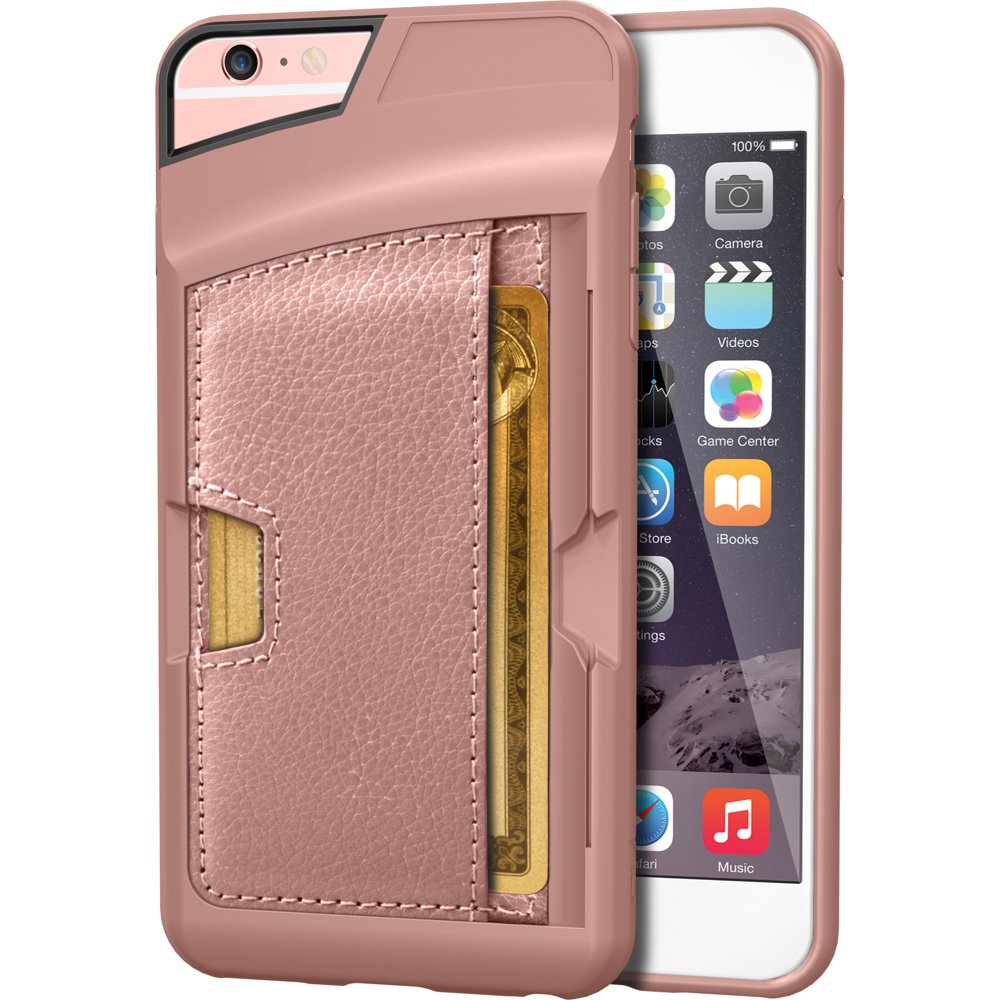 Smartish iPhone 6 Plus/6s Plus Wallet Case Wallet Slayer Vol. 2 [Slim Protective Kickstand