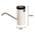 thumbnail image 3 of Electric Drinking Water Pump Portable Water Dispenser Universal USB Charging Water Bottle Pump, 3 of 6