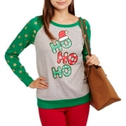 Sasson L/s Ho Ho Ho Sweatshirt