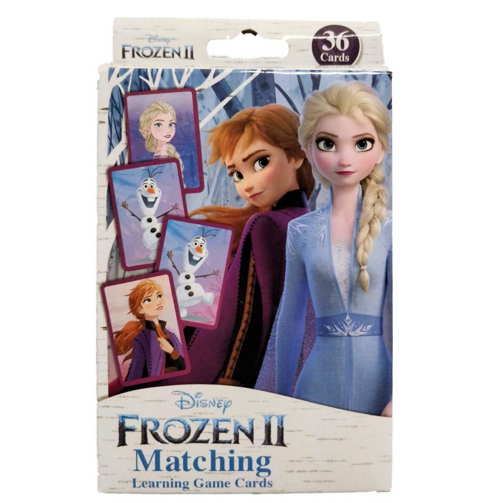Disney Frozen II Matching Learning Card Game
