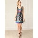thumbnail image 3 of INSPIRE CHIC Vestido De Fiesta Club Mini Metalizado Brillo Atractivo Sin Mangas Para Mujeres Púrpura S, 3 of 6
