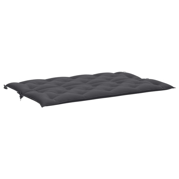 Cojín de banco exterior Benzara Claire 150x50x7 cm gris