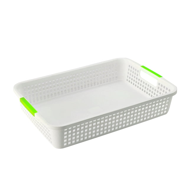 Bearachild Caja de almacenamiento resistente y duradera para organizar suministros de oficina en casa cesta de almacenamiento de artículos Almacenamiento y organización del hogar L