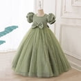 thumbnail image 7 of ATOGUTA Flower Girl Dress A Line Pageant Dresses for Girls Princess Party Prom Ball Gowns Size 3T-14, 7 of 7