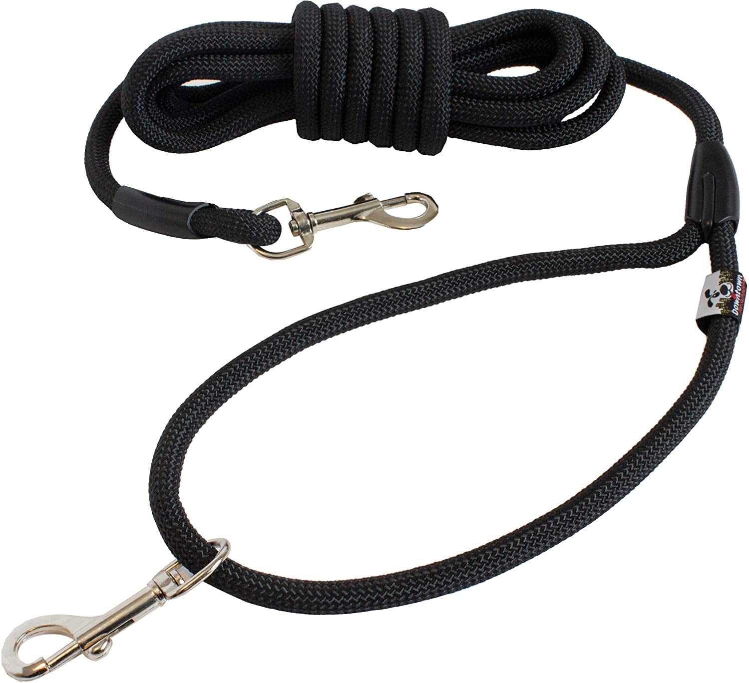 Downtown Pet Supply Heavy Duty Corded Dog Leash, Thick Comfort Woven