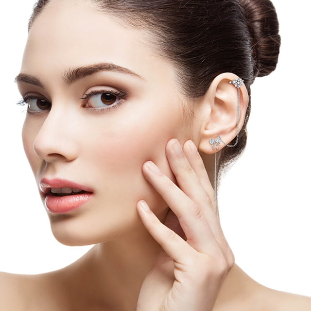 Fiudx Pendientes de Lazo, Elegante Diseño Largo con Borlas, Acabado Metálico Llamativo, Cómodos para Usar Todo El Día, Regalo Perfecto para Cualquier Ocasión, Ideales para Mujeres de Todas Las Edades
