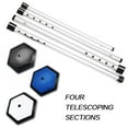 thumbnail image 4 of pitrice pour Sac de Voyage Golf Soutien Tige Club Portable Protection avec Alliage d'Aluminium Hauteur Réglable Support Bâton Accessoire Blanc Blanc, 4 of 6