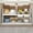 White1#, variant on ChicYu Two-Layer Bathroom Kitchen Storage Rack Cosmetic Organizer Rack Desktop Cup Display Rack for Storing Cups Toiletries in Bathroom Kitchen Bedroom