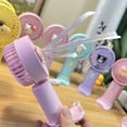 thumbnail image 2 of Hello Kitty Sanrio Anime My Melody Kuromi Cinnamoroll ventilador de carga Usb portátil de dibujos animados, Enfriador de aire pequeño, regalo de moda, 2 of 5