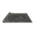 thumbnail image 2 of Ahgly Company Indoor Round Abstract Gray Modern Area Rugs, 8' Round, 2 of 4