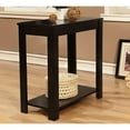 thumbnail image 4 of Ore International 24"H Black Chairside Table, 4 of 4