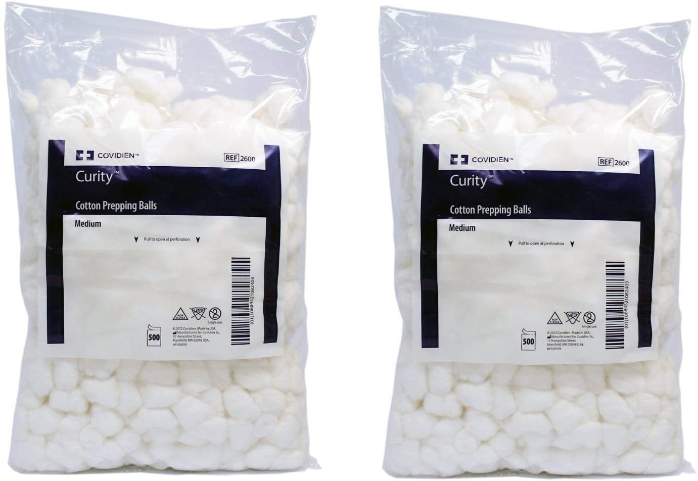 Kendall/Covidien Prepping Cotton Ball, 1000 Count