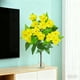 thumbnail image 3 of Decoraciones para San Valentín, adornos para San Valentín, regalos para San Valentín, decoraciones navideñas, flores artificiales de azalea e impatiens de 5 cabezas, flores artificiales de plástico., 3 of 5