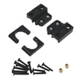 thumbnail image 4 of Runquan RC Car Accessories Metal Rear Axle Spring Fixing for LC79 MN82 1:12 Scale RC black, 4 of 8