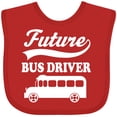 thumbnail image 3 of Inktastic Future Bus Driver Shirt Childs Occupation Boys or Girls Baby Bib, 3 of 4