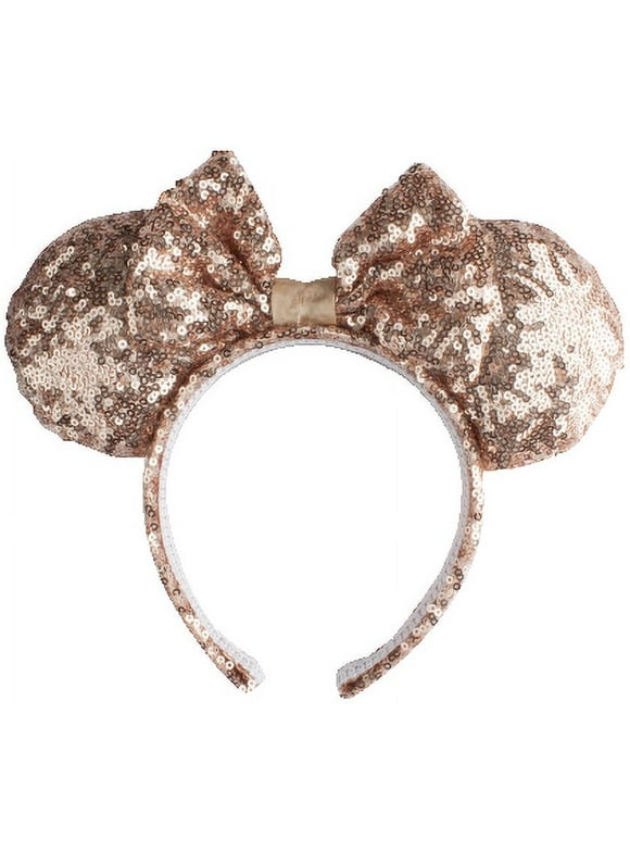 Minnie Rose Gold Sequin Ears