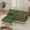 Green, variant on MAYEERTY 135 Inch Chesterfield Sofa, 4-Seater Modular Couch with Tassel, Solid Wood Base for Living Room Home Lounge Space