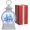 Ty- Blue Snowman, variant on Christmas Snow Globes Lantern, Winter Scene with Highland Cow Christmas Tree, Musical Snowglobe with LED Lights & 6h Timer Swirling Glitter Holiday Decortaions Gifts, USB/Battery Powered