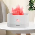 thumbnail image 3 of Humidificador de aire portátil USB Flame Mist Maker Whisper Difusor Aceite esencial Sin agua Apagado automático para dormitorio Hogar Bebés Guardería Blanco, 3 of 7