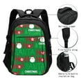thumbnail image 3 of Balery Cute Santa Mochila con carga USB para hombre y mujer - Mochila impermeable y antirrobo para laptop con puerto USB para viajes, trabajo, 3 of 7