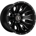 thumbnail image 2 of 12x7 Raceline A77 Mamba UTV Satin Black with Machined Spokes Wheel 4x110 (-47mm), 2 of 3