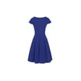 thumbnail image 3 of Haute Edition Women's V-Neck Skater Dress, 3 of 4