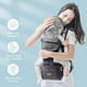 Sunveno Porte-bébé 6-en-1 Ergonomique avec Siège de Hanche pour Bébé et Enfant en Bas Âge, Noir – image 5 sur 15