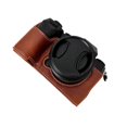 thumbnail image 4 of Portable Camera Protective Case Retro Style Camera Case Carry Bag Opening Bottom Design with Shoulder Strap Replacement for Fujifilm XS20/X-S20 Camera, 4 of 5