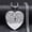 Silver color, variant on Catholic Holy Bible Verse Projection Cross Heart Necklace 14K Yellow Gold Spanish Religious Chain Jewelry colar feminino