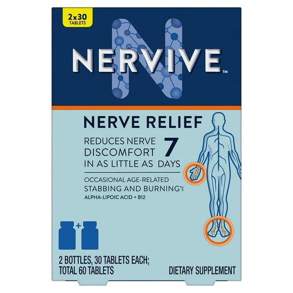 Nervive Nerve Relief Tablets, 60 ct.