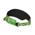 thumbnail image 3 of Bingfone Adjustable Empty Top Sun Visor For Women And Men-St Patrick'S Day6, 3 of 8