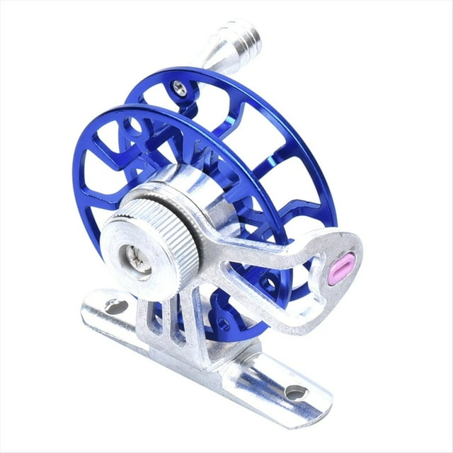 Metal Right Hand Flying Ice Fishing Reel Rock Fishing Hand Rod Front Wheel with One Click Release Switch