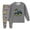 Grey, variant on gdxvjhbj Girls Sleepwear Little Big Girls Pajamas Set Long Sleeve PJs Pajamas Size 6-7 (Blue,6-7 Years)