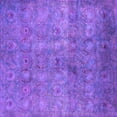 thumbnail image 1 of Ahgly Company Indoor Square Persian Purple Bohemian Area Rugs, 3' Square, 1 of 4