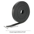 thumbnail image 2 of Solid Rubber Strips Neoprene Sheets Rolls 3/16"T x 0.79"W x 78.74"L, DIY Rubber Gasket Sealing Padding, 2 of 6
