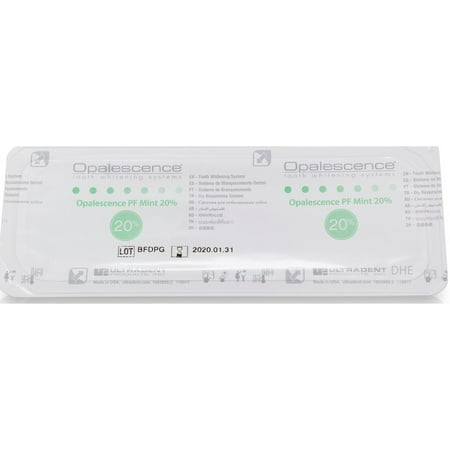 Carbamide Peroxide Whitening Gel - OPALESCENCE PF 20% Carbamide Peroxide Teeth Whitening Gel - 2 Syringes New Style Packaging from Ultradent