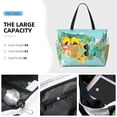 thumbnail image 3 of Kdxio USA Tourist Map for Beach Bag for Women Large Beach Tote Bag Waterproof Sandproof Swim Bag with Zipper Pockets Beach Vacation Travel, 3 of 7