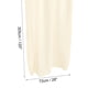 thumbnail image 2 of Camino de mesa de Gasa Unique Bargains 28 x 120 pulgadas rústico Beige blanco, 2 of 6