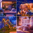 thumbnail image 3 of Cadena de luces Minetom Crystal Globe, 17 pies, 30 LED, multicolor, 3 of 7