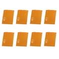 thumbnail image 1 of MasteelfCA 100 Pcs Sac de Scellage Orange avec Fermeture Éclair, Pochette en Plastique, Sacs Distributeurs, Sac de Rangement Refermable pour Nourriture et Collations, 1 of 9