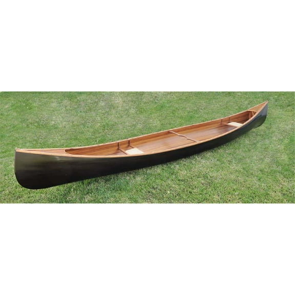 Canoe Dark Stained Finish 18 Feet