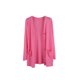 thumbnail image 1 of Qarigey Abrigo de moda chal de punto chaqueta de verano exquisito regalo dulce lavable ropa de mujer mano de obra fina cárdigan suelto Abrigos y chamarras Rosa Rosa Qarigey AP013515-08, 1 of 6