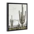 thumbnail image 2 of Stupell Industries Rustic Lodge Subdued Desert Cacti Black Floating Frame Canvas Art, 17 x 21, by Kim Allen, 2 of 8