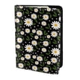 thumbnail image 2 of Pofeuu Daisy Print Travel Document Organizer Passport Holder Men Women for Family (6.5 in x 4.5 in),Wallet Holder Credit Card Clutch Bag Case, 2 of 5
