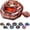 Charging Boar, variant on Flag Football Mouth Guard with 3D LipFit Design for Kids - Youth Tackle Football Mouthguard (No Boil) Cool Instant Fit Lip Guard Mouthpiece for Braces (Detachable Helmet Strap Included)