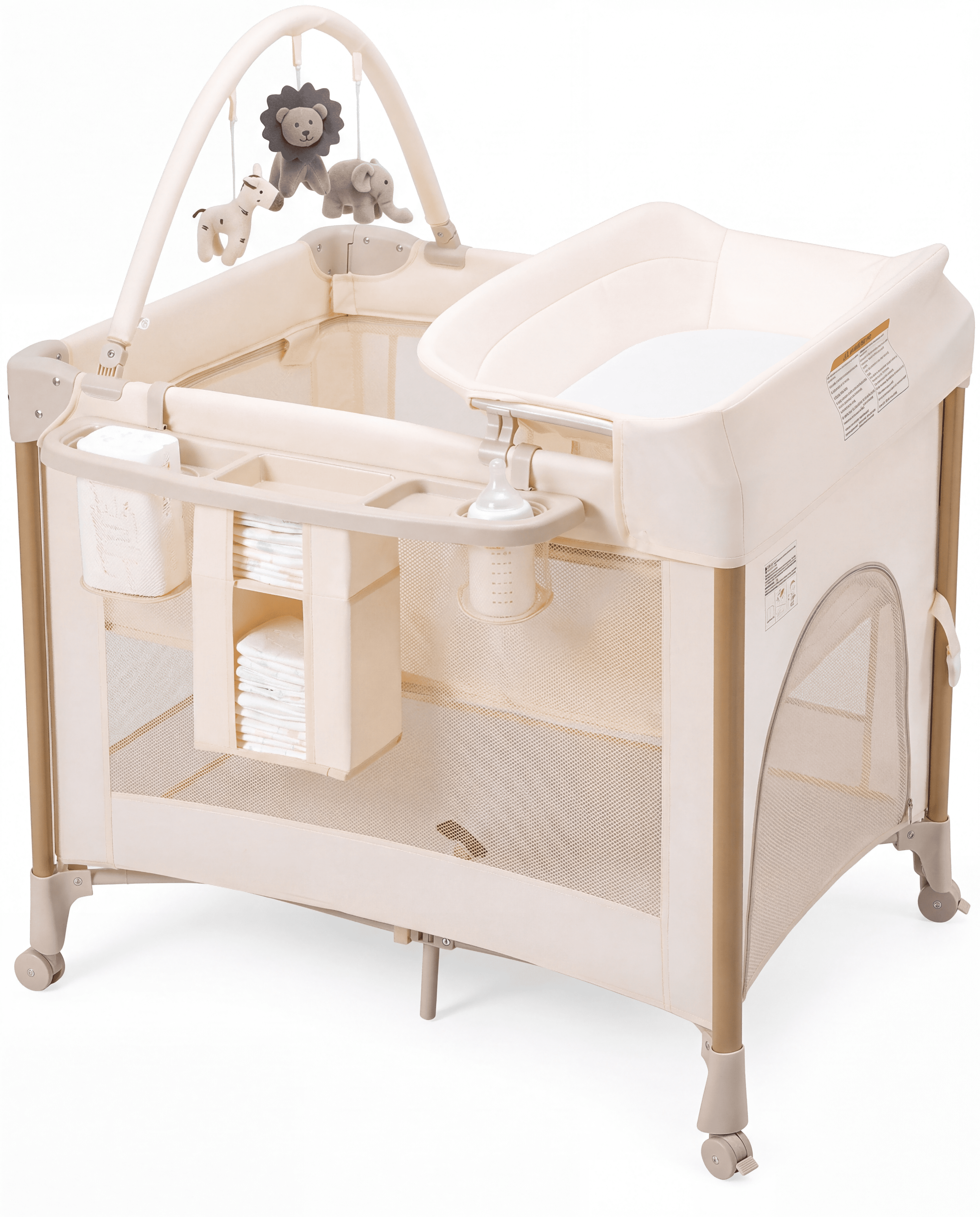 Baby Trend Lil Snooze Deluxe III Nursery Center Playard for Twins
