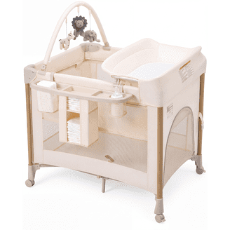 Baby Trend Lil Snooze Deluxe III Nursery Center Playard for Twins