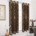 thumbnail image 3 of Bohemia 2 Panels Blackout Curtains for Bedroom Living Room Drapes Kitchen Room Window Blackout Curtain Grommet, 3 of 6