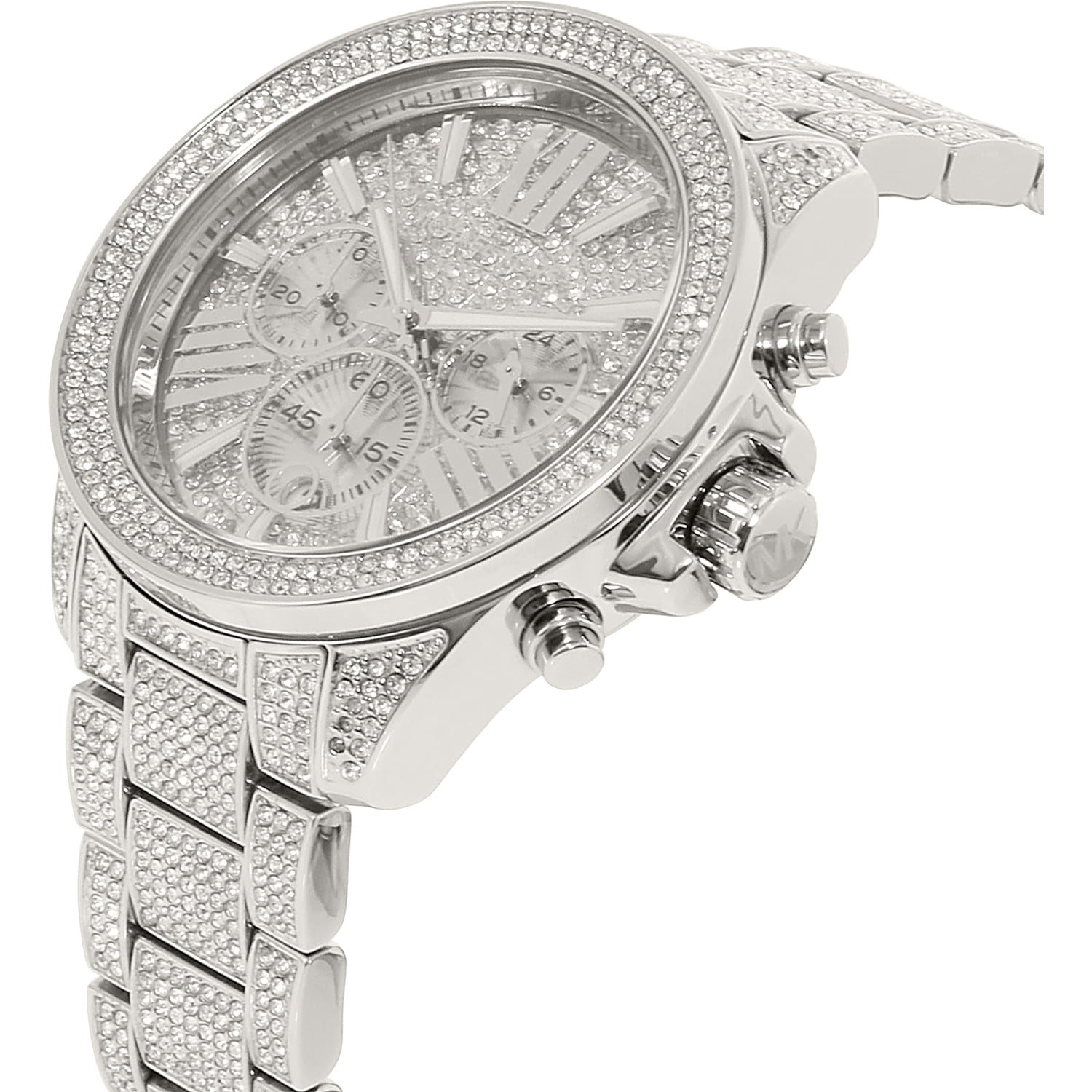 MICHAEL KORS Wren Chronograph Crystal Pave Dial Ladies Watch Walmart
